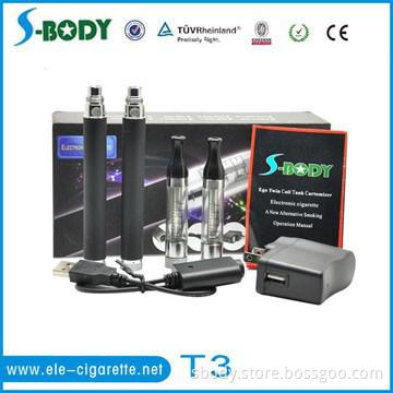 New model ecig 2013 T3 starter kit ego w kit ego c kit